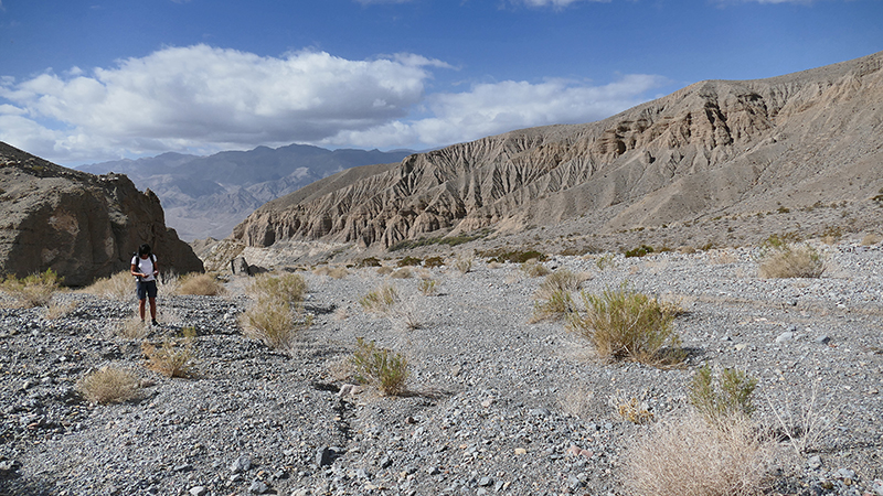 Moonlight Canyon Moonlight Natual Bridge Death Valley Grapevine Mountains