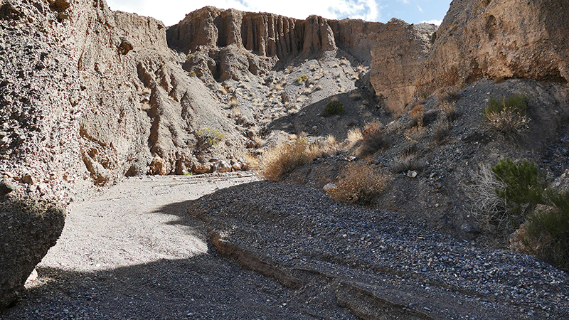 Moonlight Canyon Moonlight Natual Bridge Death Valley Grapevine Mountains