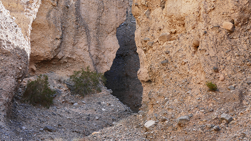 Moonlight Canyon Moonlight Natual Bridge Death Valley Grapevine Mountains