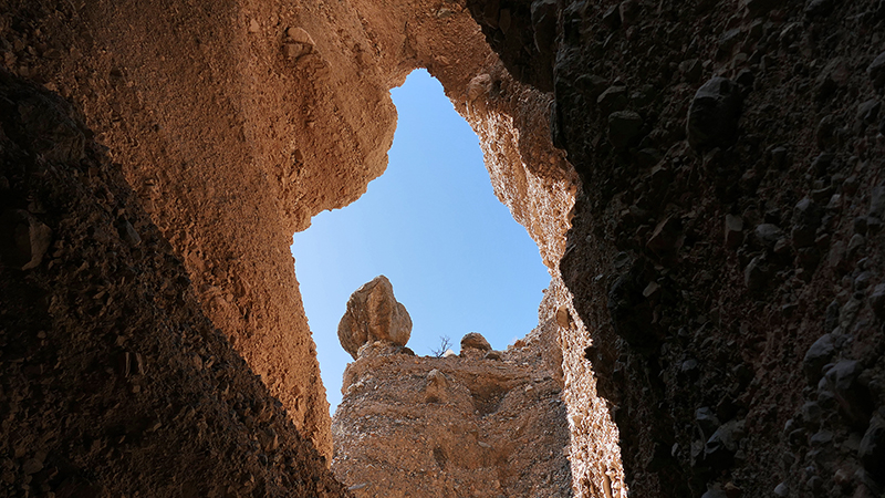 Moonlight Canyon Moonlight Natual Bridge Death Valley Grapevine Mountains