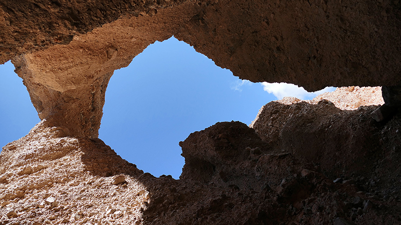 Moonlight Canyon Moonlight Natual Bridge Death Valley Grapevine Mountains