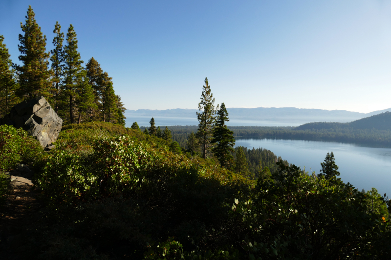 Bild Mount Tallac Lake Tahoe beim zweiten Versuch