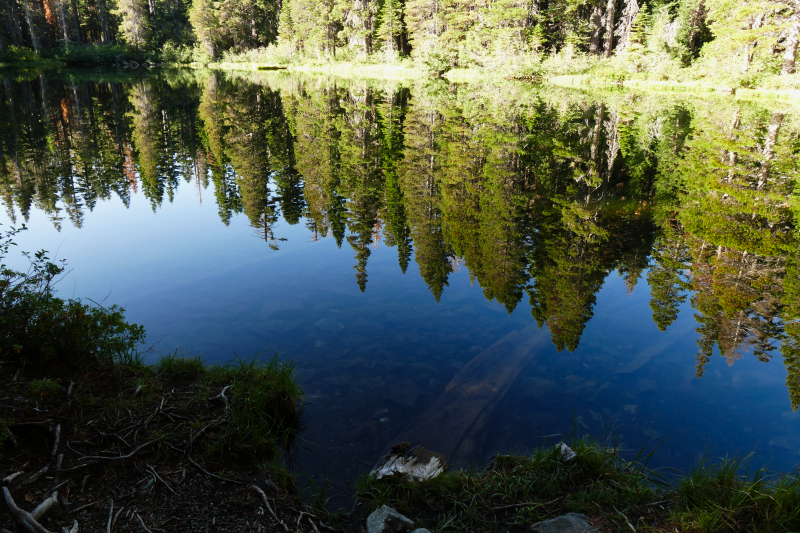 Bild Mount Tallac Lake Tahoe beim zweiten Versuch