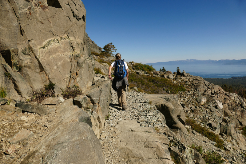 Bild Mount Tallac Lake Tahoe beim zweiten Versuch