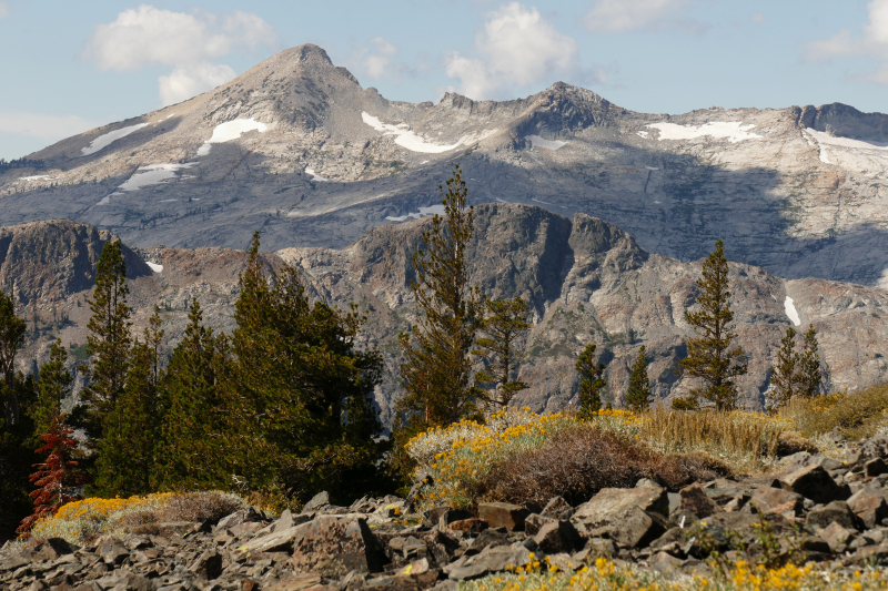 Bild Mount Tallac Lake Tahoe beim zweiten Versuch