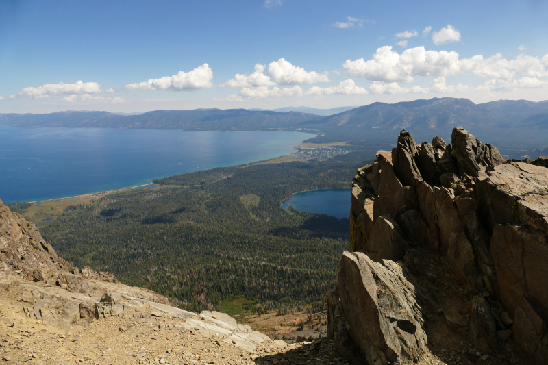 Bild Mount Tallac Lake Tahoe beim zweiten Versuch