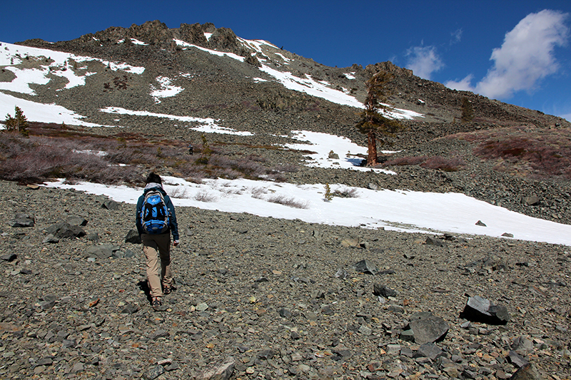 Bild Mount Tallac Lake Tahoe beim ersten Versuch