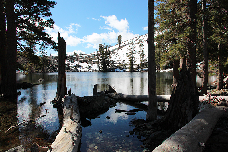 Bild Mount Tallac Lake Tahoe beim ersten Versuch