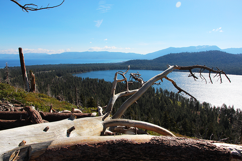 Bild Mount Tallac Lake Tahoe beim ersten Versuch