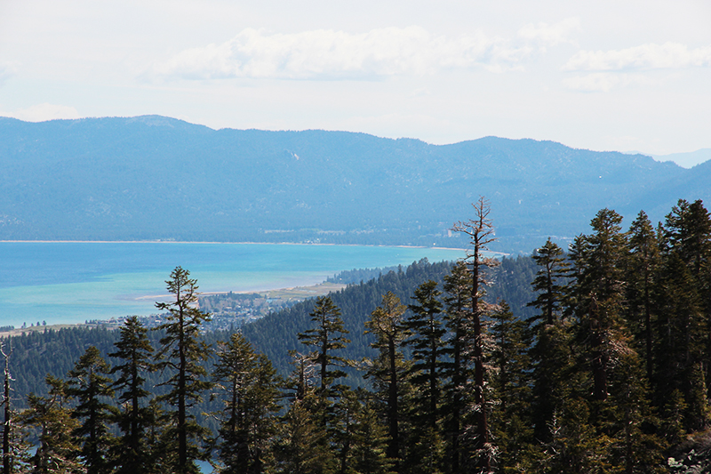 Bild Mount Tallac Lake Tahoe beim ersten Versuch