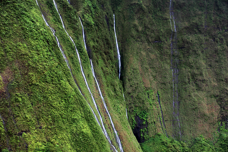 Kaua'i von oben Helikopterflug