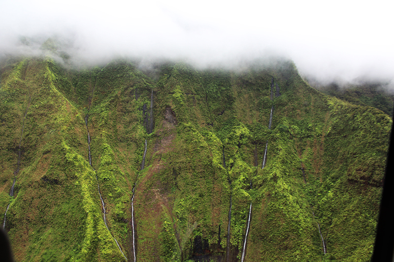 Kaua'i von oben Helikopterflug