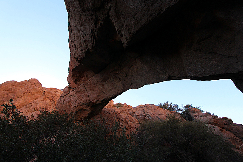 Murl Emery Arch Bridge Eldorado Mountains