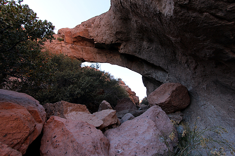 Murl Emery Arch Bridge Eldorado Mountains