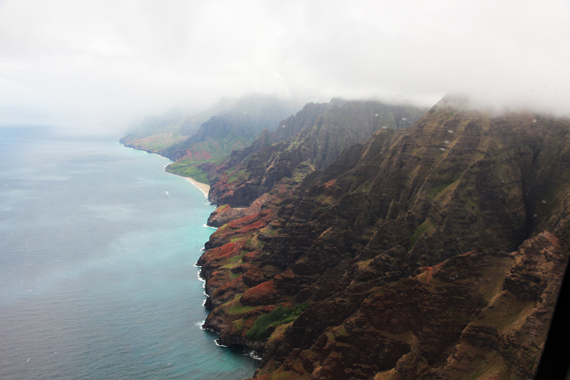 Kaua'i von oben Helikopterflug