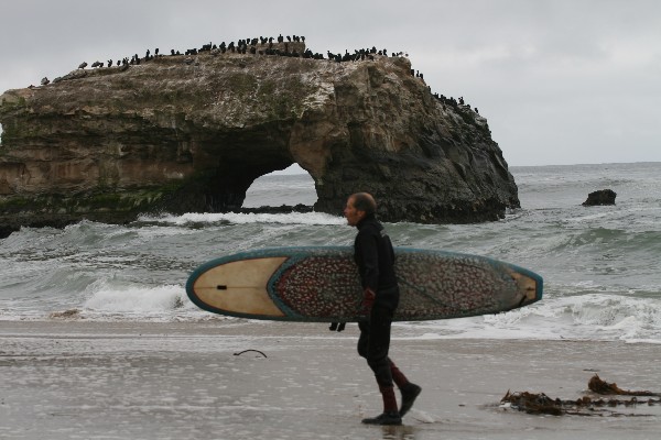 Natural Bridges State Beach Arch