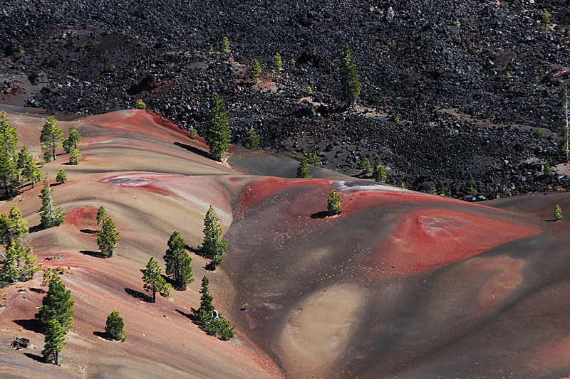 Painted Dunes Fantastic Lava Beds [Lassen Volcanic National Park]