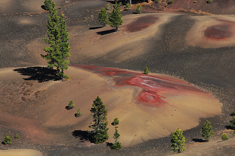 Cinder Cone und Painted Dunes Fantastic Lava Beds [Lassen Volcanic National Park]