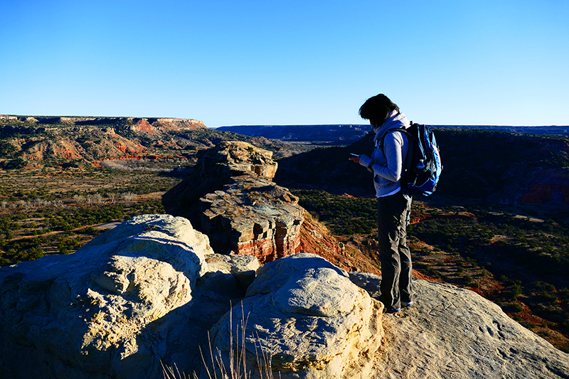 CCC Trail und Goodnight Peak Scenic Loop [Palo Duro Canyon State Park]