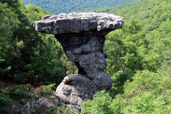 Pedestal Rocks und Arch Cluster