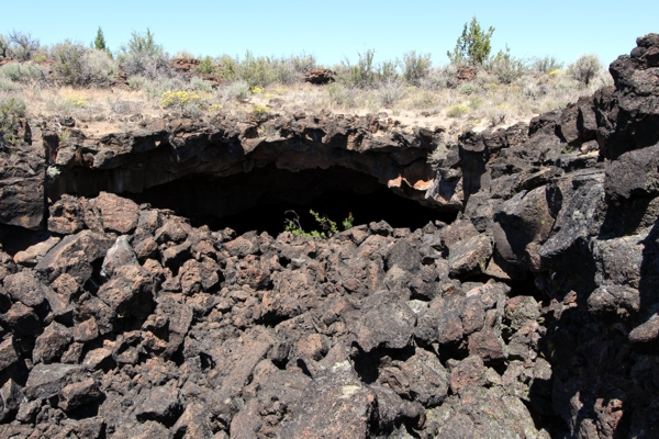 Peninsula Bridge [Lava Beds National Monument]