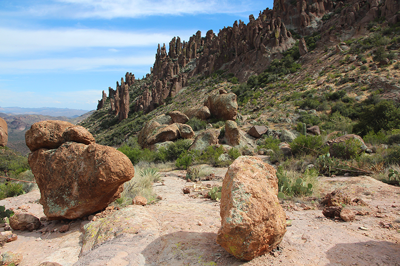 Peralta Canyon Boulder Canyon Weavers Needle