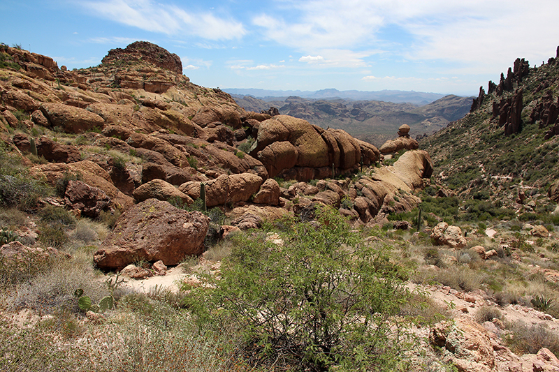 Peralta Canyon Boulder Canyon Weavers Needle