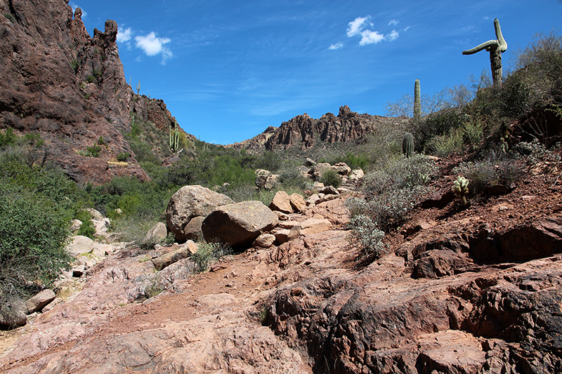 Peralta Canyon Boulder Canyon Weavers Needle