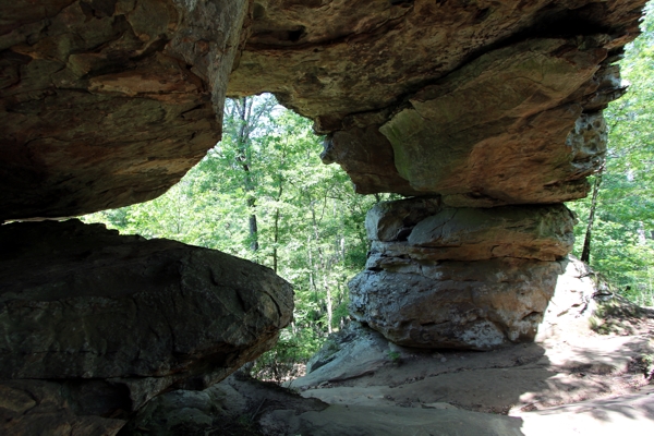 Petit Jean Natural Bridge [Petit Jean State Park]