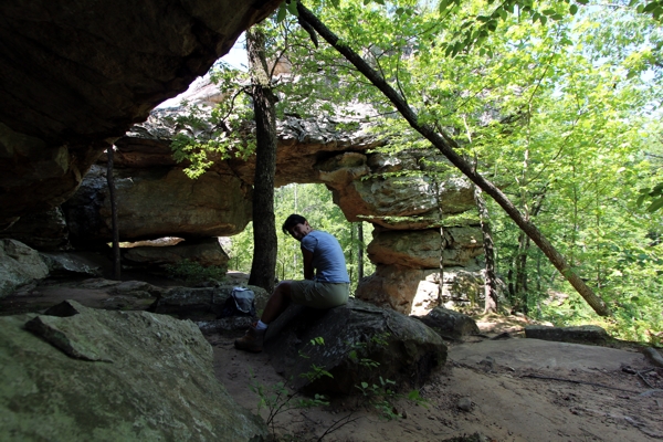 Petit Jean Natural Bridge [Petit Jean State Park]