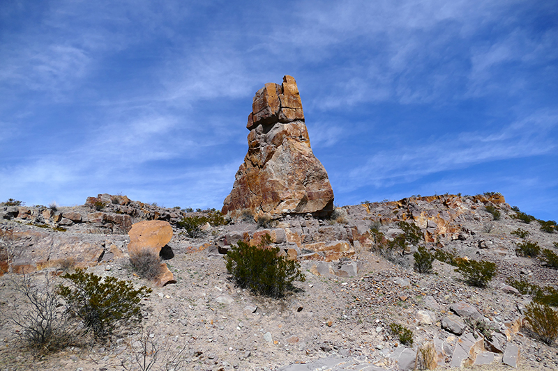 Picacho Mountain und Box Canyon [Las Cruces]
