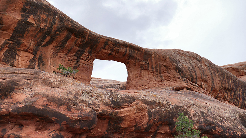 Balcony und Picture Frame Arch - Moab [Behind the Rocks]