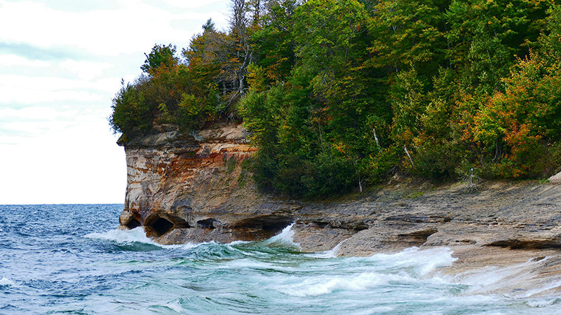 Pictured Rocks National Lakeshore [Lake Superior - Michigan Upper Peninsula]