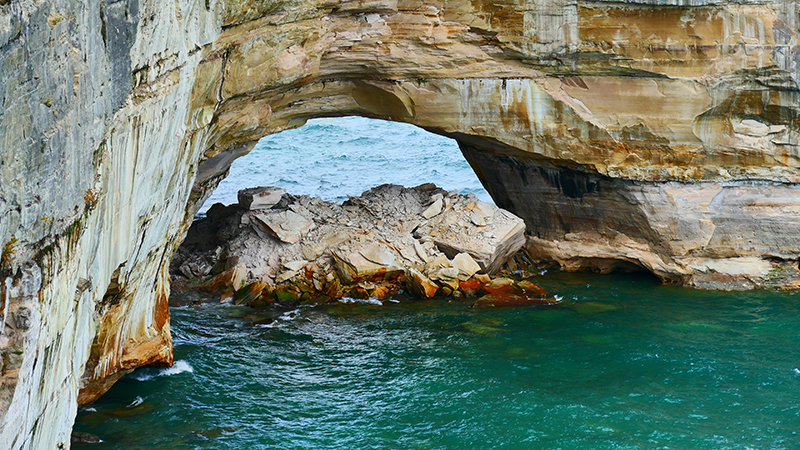 Pictured Rocks National Lakeshore [Lake Superior - Michigan Upper Peninsula]