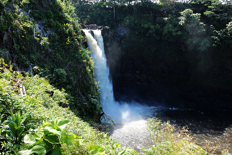 Waianuenue Rainbow Falls Wailuku River State Park