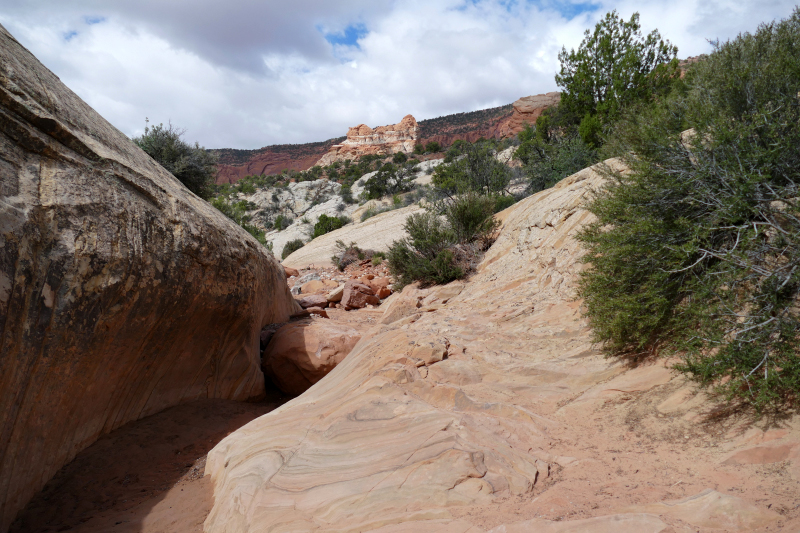 Red Canyon Hiking Route [Capitol Reef National Park]