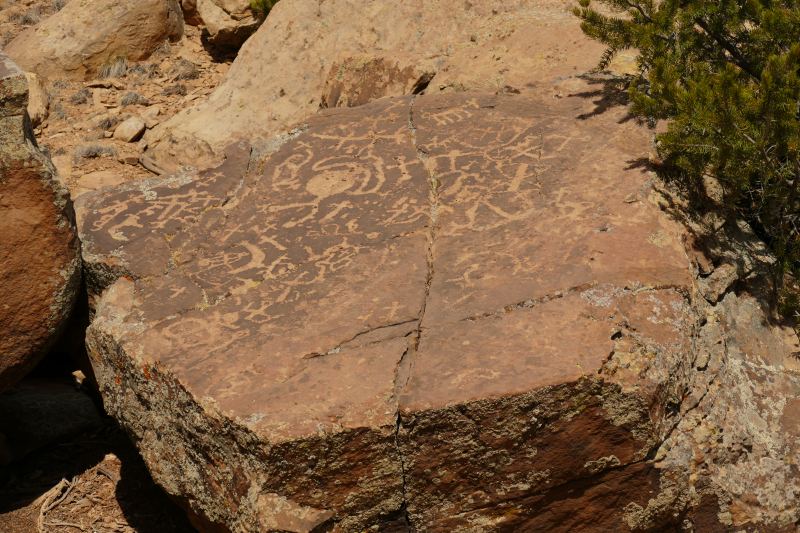 Red Wash Petroglyph Rock Loop [Carson National Forest]