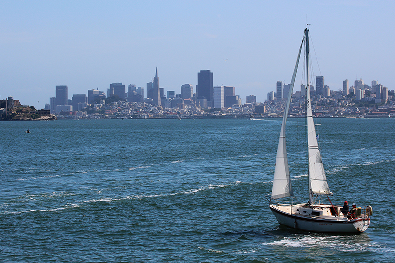 San Francisco Skyline - Blick von Tiburon