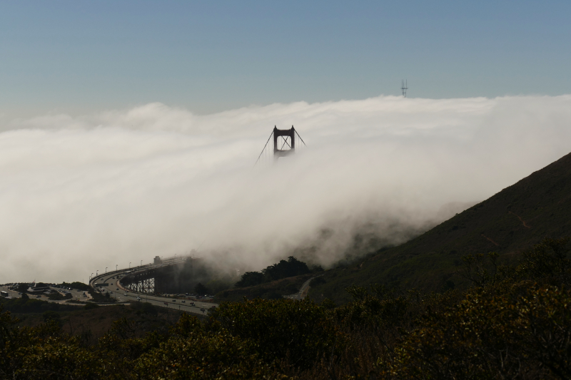 Golden Gate Bridge vom Coastal Trail