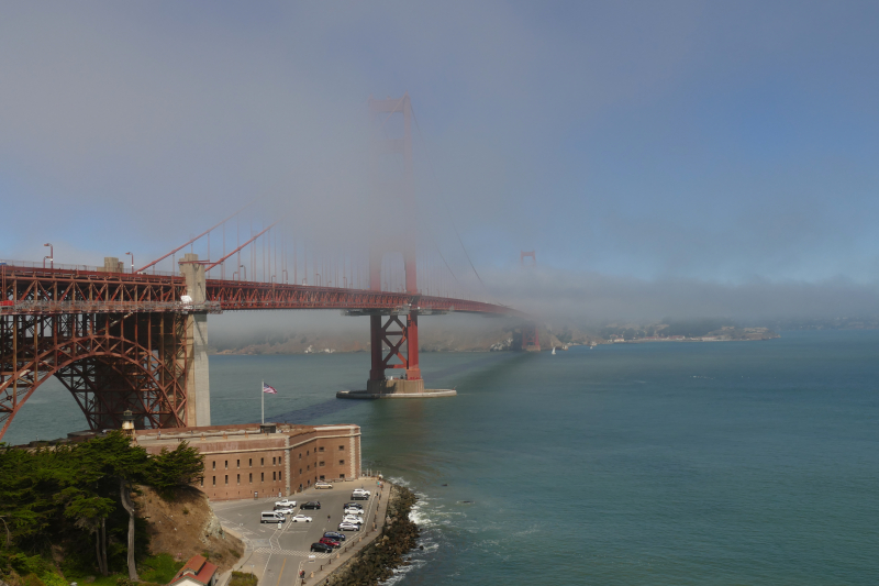 Bilder von der Wanderung Sausalito - Golden Gate - San Francisco - Pictures of the Hike Sausalito - Golden Gate - San Francisco