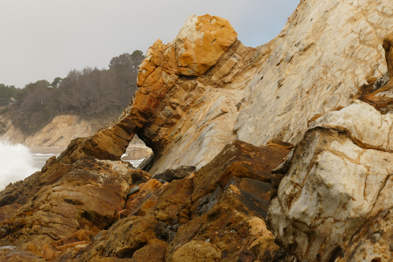 Schooner Gulch State Beach - Bowling Ball Beach