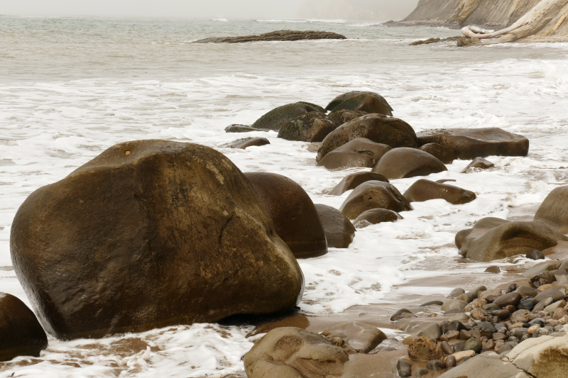 Schooner Gulch State Beach - Bowling Ball Beach