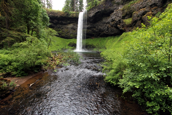 USA Hiking Database: Trail of Ten Falls [Oregon Silver Falls State Park]