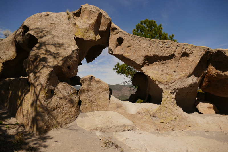 USA Hiking Database: Bilder Stable Mesa und Stable Mesa Arch [Santa Fe National Forest] - Pictures Stable Mesa und Stable Mesa Arch [Santa Fe National Forest]