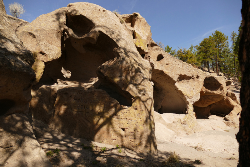 USA Hiking Database: Bilder Stable Mesa und Stable Mesa Arch [Santa Fe National Forest] - Pictures Stable Mesa und Stable Mesa Arch [Santa Fe National Forest]