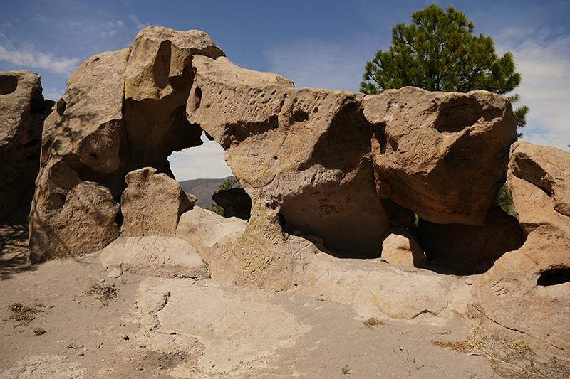 USA Hiking Database: Bilder Stable Mesa und Stable Mesa Arch [Santa Fe National Forest] - Pictures Stable Mesa und Stable Mesa Arch [Santa Fe National Forest]