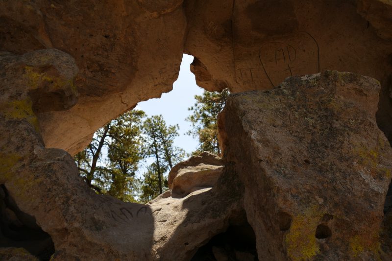 USA Hiking Database: Bilder Stable Mesa und Stable Mesa Arch [Santa Fe National Forest] - Pictures Stable Mesa und Stable Mesa Arch [Santa Fe National Forest]