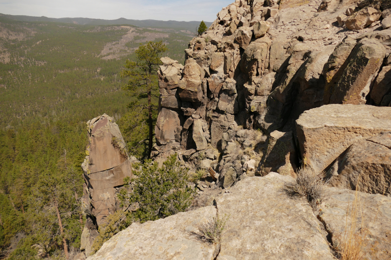 USA Hiking Database: Bilder Stable Mesa und Stable Mesa Arch [Santa Fe National Forest] - Pictures Stable Mesa und Stable Mesa Arch [Santa Fe National Forest]