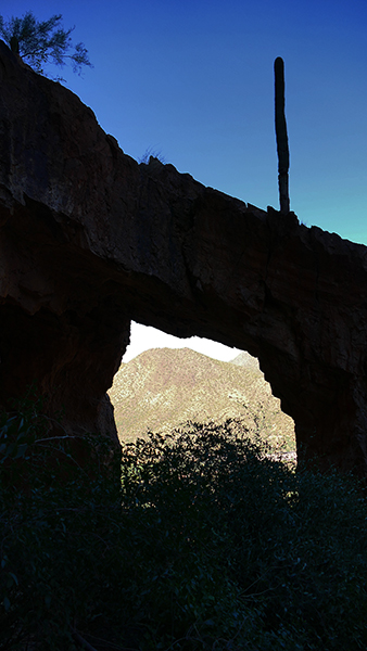 Sunrise Arch [Goldfield Mountains]