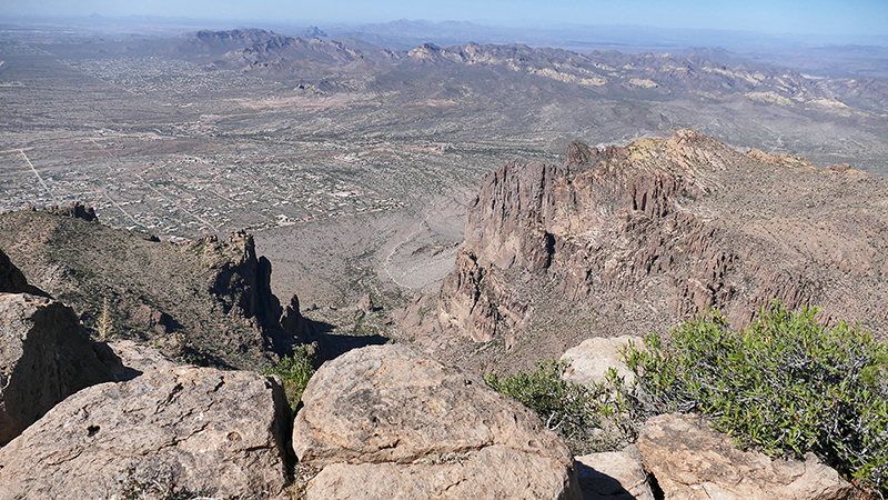 Flat Iron Superstition Mountains